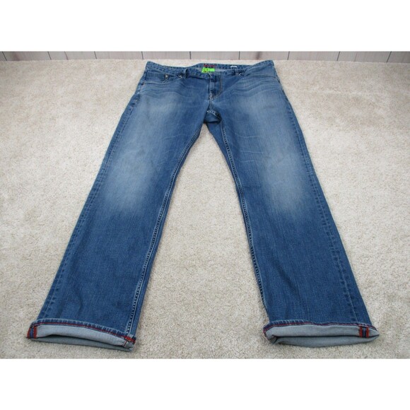 Robert Graham Jeans Mens 40 Blue Denim Yates Classic Fit Casual Pants 40x33 - Picture 1 of 15